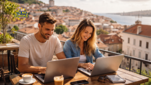 Melhores países da Europa para trabalho remoto e nômades digitais