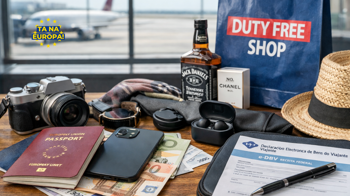 O que Você Pode Trazer da Europa para o Brasil: Cotas, Produtos Permitidos e Regras da Receita Federal
